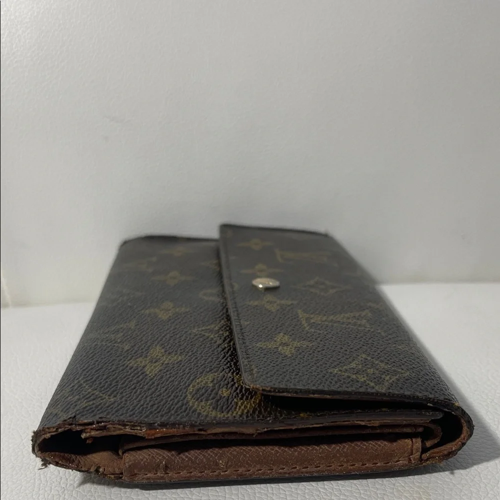 Authentic Louis Vuitton Monogram International Long Wallet